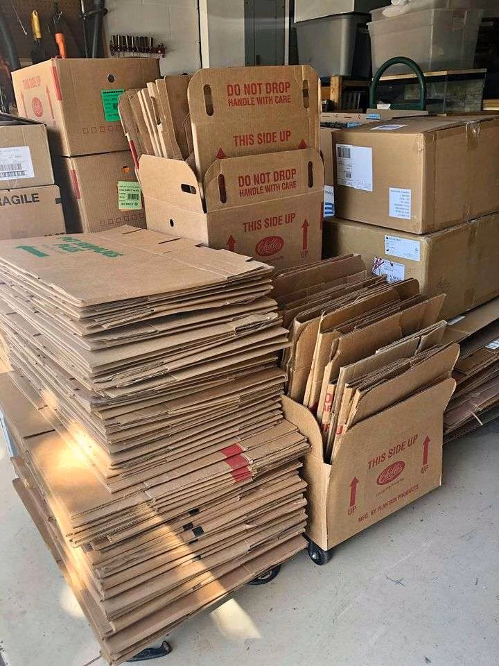 Cardboard Box Waste and Recycling in the United States